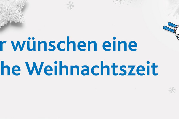 Frohe Weihnachten und einen guten Rutsch ins neue Jahr