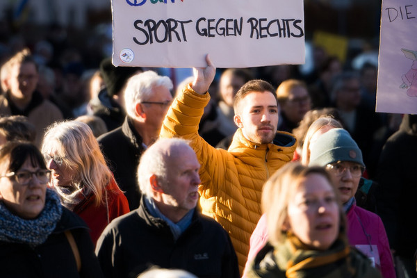 Für die Werte des Sports – gegen rechtsextreme Positionen