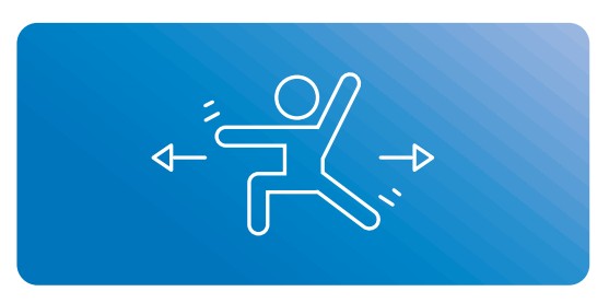 Symbol zu Prinzip des Schnelligkeitstrainings: Dynamischen Dehnen oder Mobilisation im Warm-Up